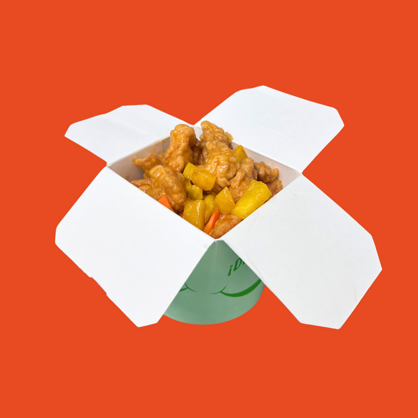 Croquetas de Pollo en salsa Agridulce